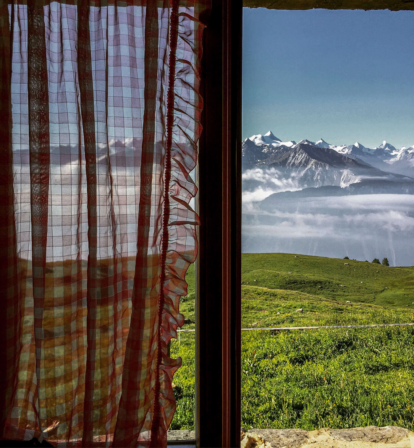 Fenster © Anna Arnert I Varneralpe